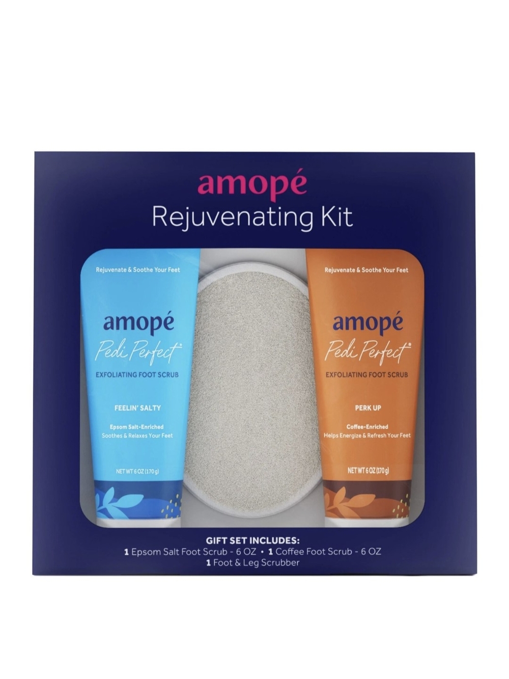 Amopé Rejuvenating Pedicure Kit Gift Set